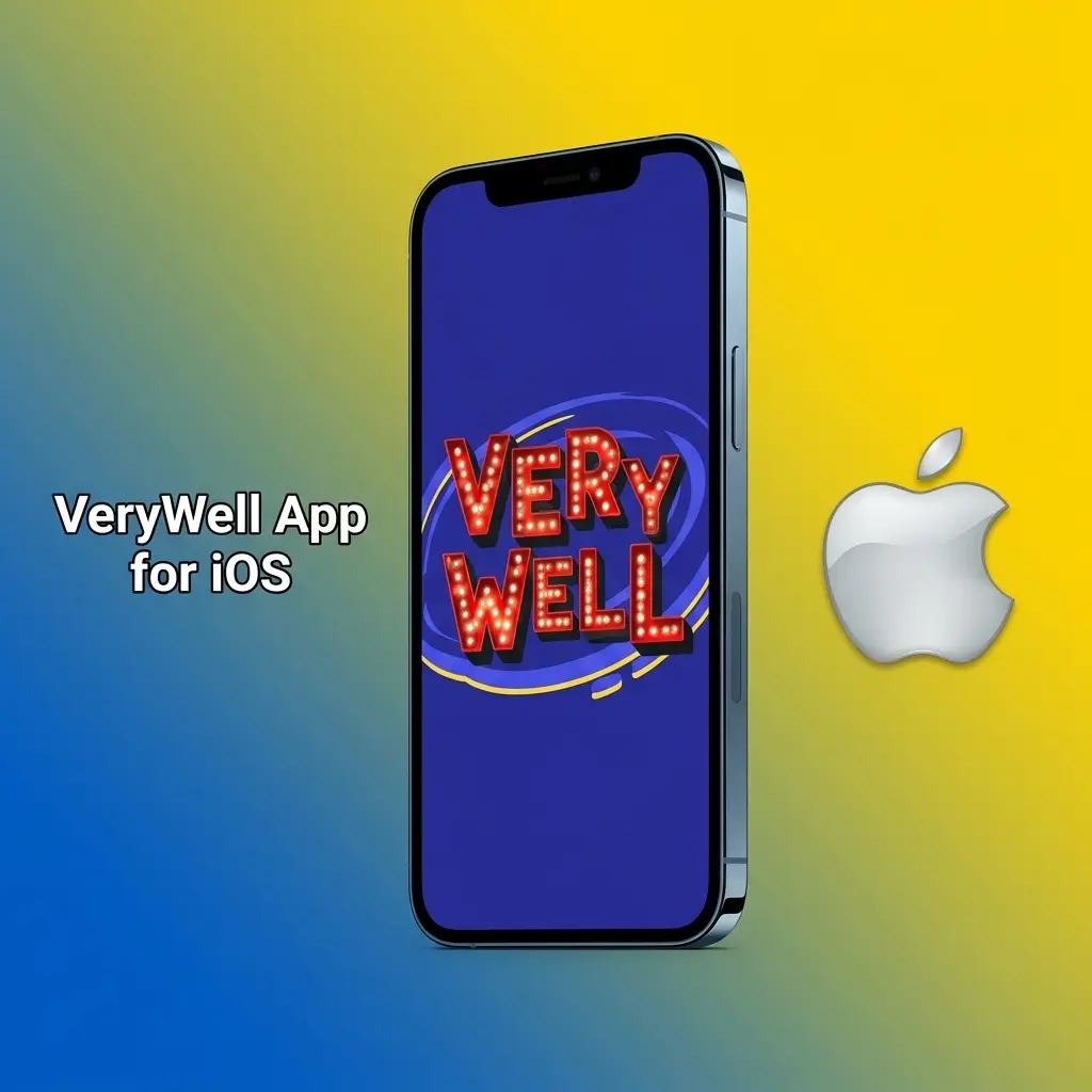 VeryWell iOS app interface displayed on iPhone and iPad showing sportsbook and casino features for Apple devices